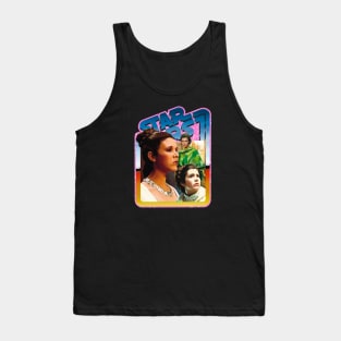 The Princess (pink starfield, desert background) Tank Top